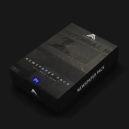 Newspaper Flash Transition Pack